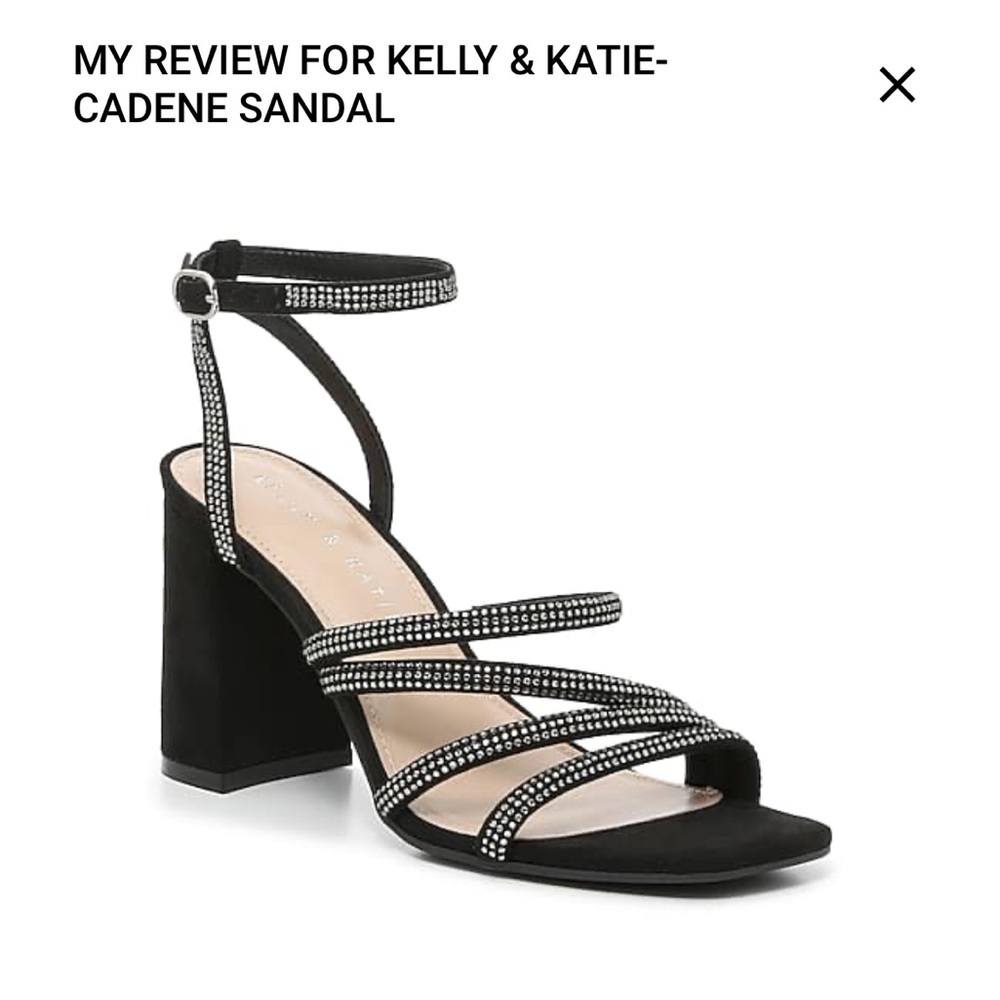 Katie & Kelly Strap Wedge Heel Sandal